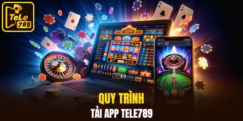 Quy trình tải app Tele789